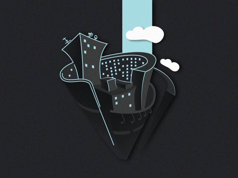 800x600 Small City Lights - City Lights Drawing