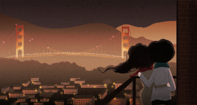 650x347 City Lights - City Lights Drawing