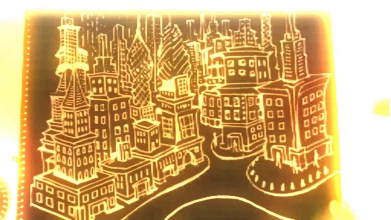 1280x720 how to draw skyscrapers,city lights original - City Lights Drawing