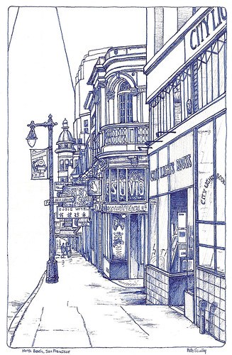 327x500 in the city of blinding lights petescully - City Lights Drawing