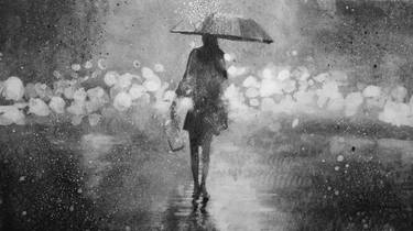 375x210 City Lights Drawing - City Lights Drawing