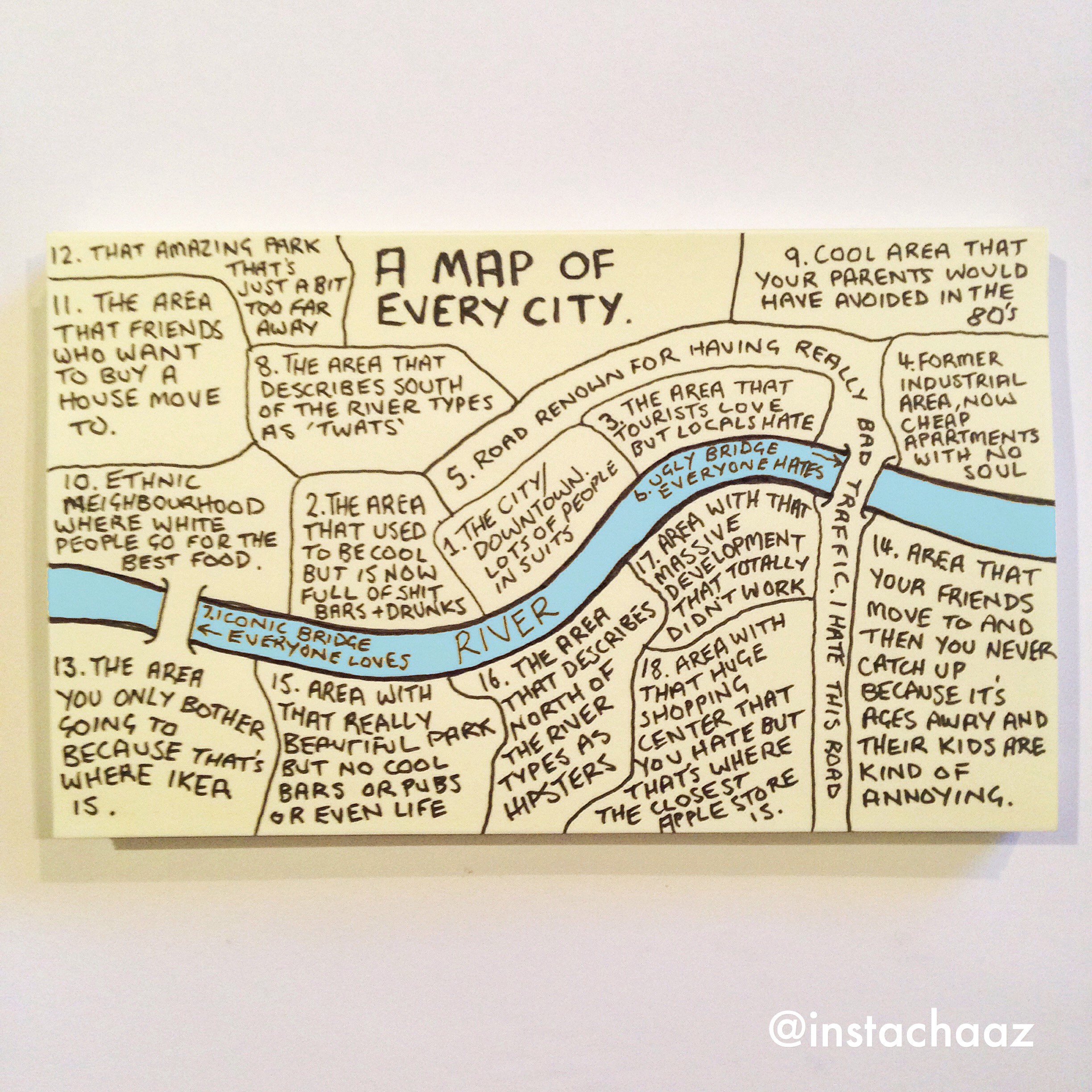 2448x2448 drawing the 'map of every city' chaz hutton medium - City Map Drawing
