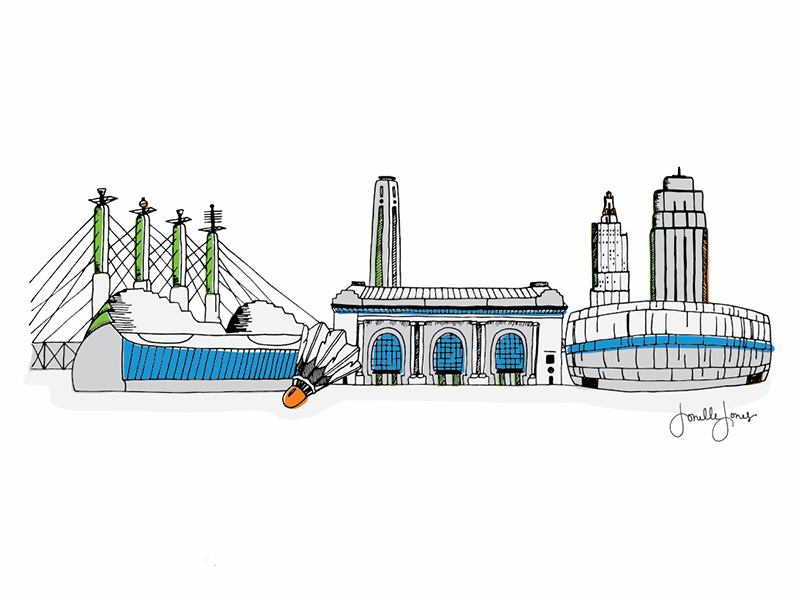 800x600 kansas city skyline - City Skyline Line Drawing
