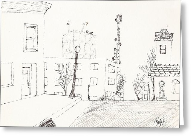 646x470 City Street - City Street Drawing