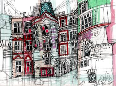 375x278 saint petersburg cityscape drawing - Cityscape Drawing