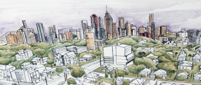 848x360 top tips for cityscape drawing top tips montmarte - Cityscape Drawing