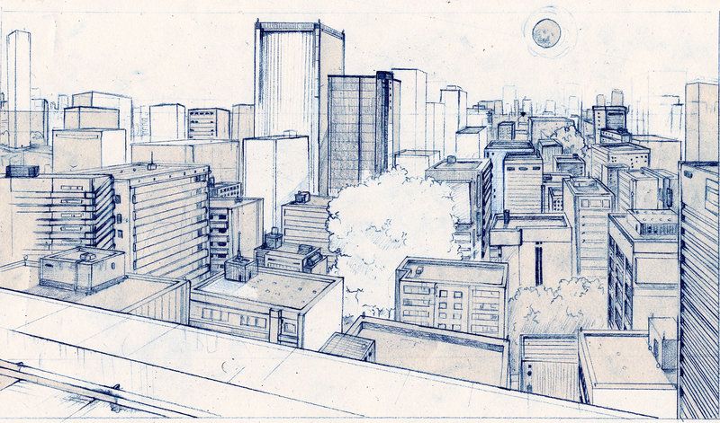 800x471 cityscape line drawing - Cityscape Line Drawing