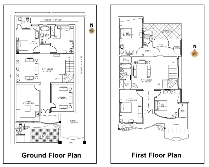 680x544 make architectural and civil drawing in autocad - Civil Drawing