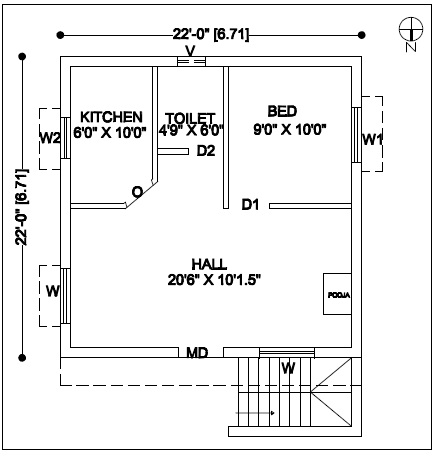 Autocad 2d Drawing Civil Engineering