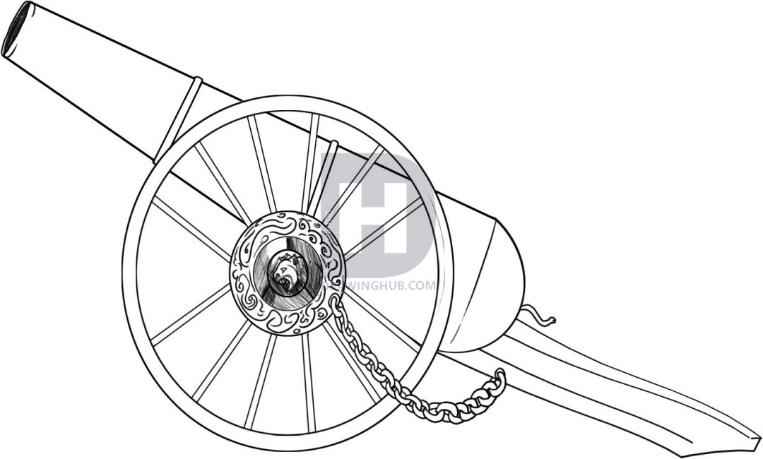 Civil War Cannon Drawing at Explore collection of