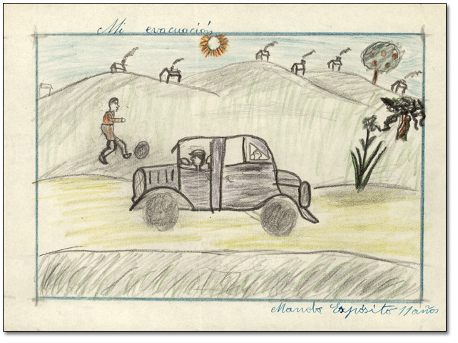 642x480 children's art from the spanish civil war drawings - Civil War Drawings