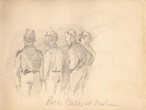 500x376 civil war resources guide nc dncr - Civil War Soldier Drawing