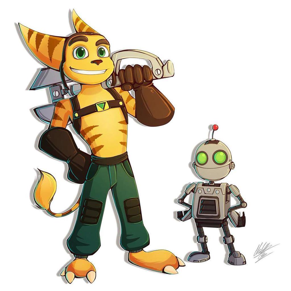 1024x1024 Shahin Ghasemi On Twitter Finished The Colouring - Clank Drawing