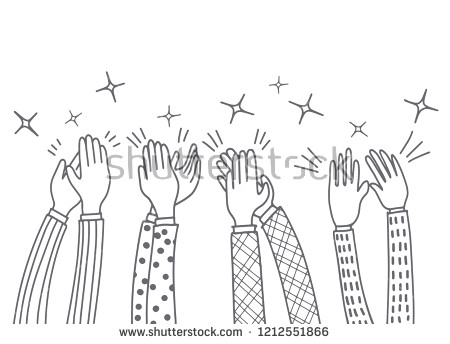 450x344 Luxury Clip Art Clapping Hands Charte - Clapping Hands Drawing
