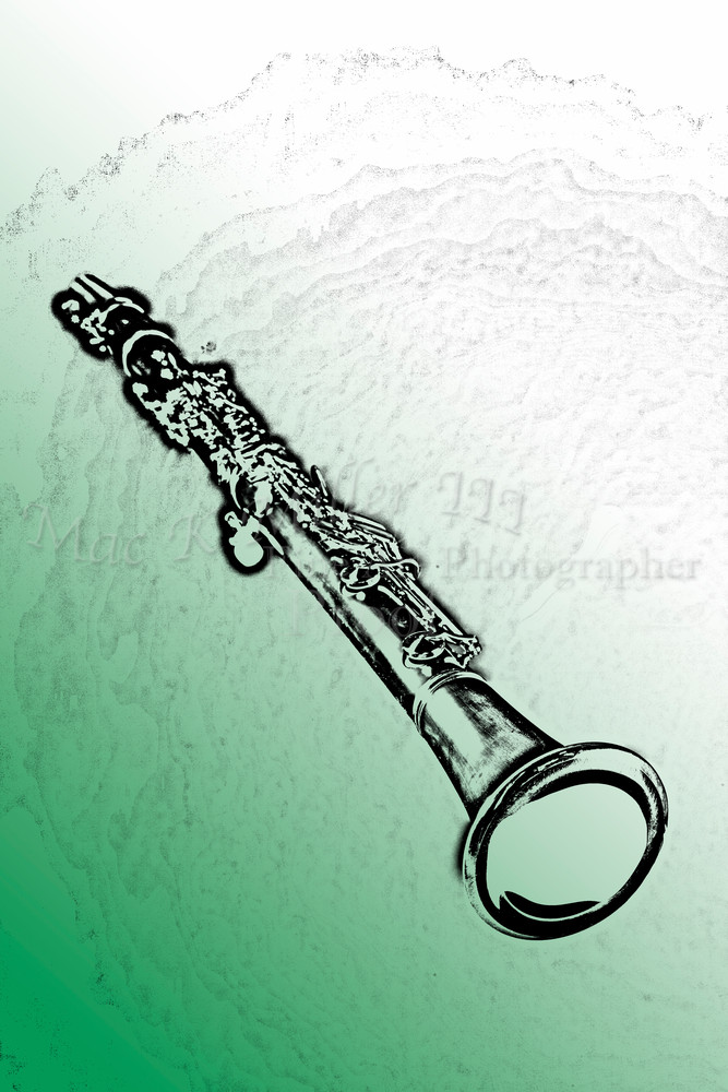 667x1000 clarinet drawing fine art - Clarinet Drawing