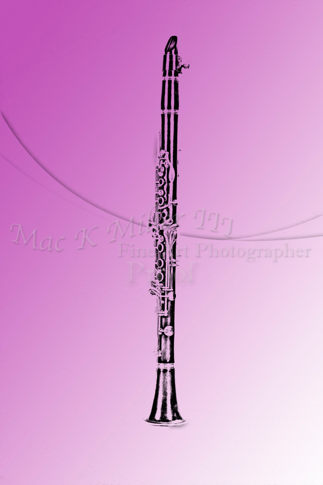667x1000 clarinet fine art drawing - Clarinet Drawing