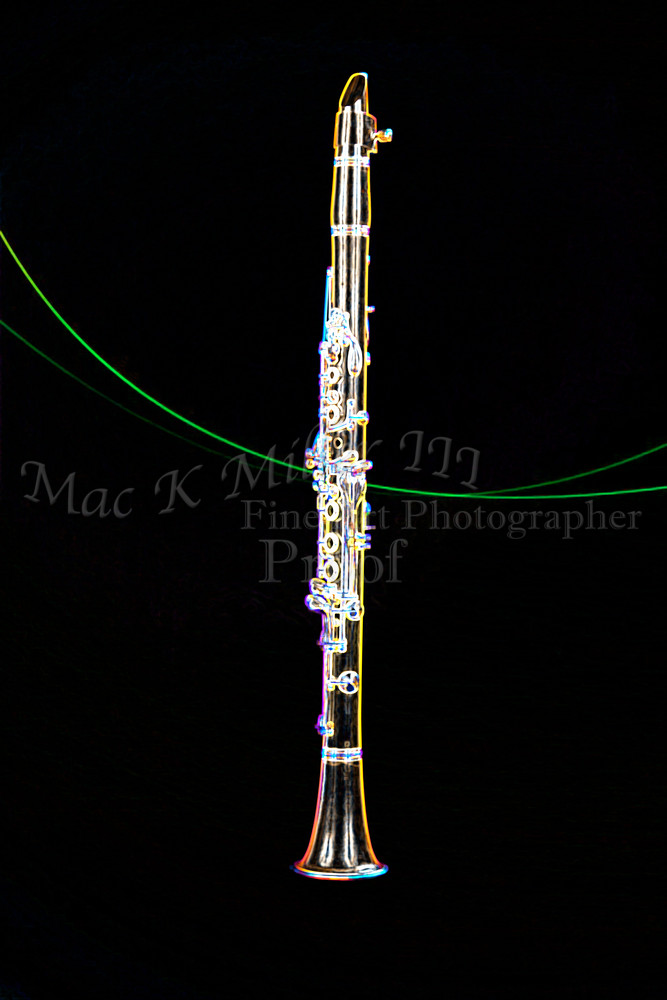 667x1000 clarinet dark drawing wall art - Clarinet Drawing