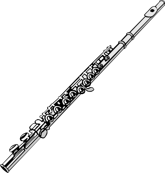 570x597 Collection Of Free Flute Drawing Saxophone Download On Ui Ex - Clarinet Drawing Step By Step