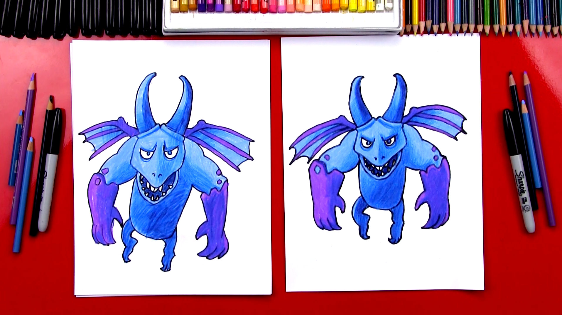 1915x1073 how to draw clash royale minion - Clash Royale Drawings