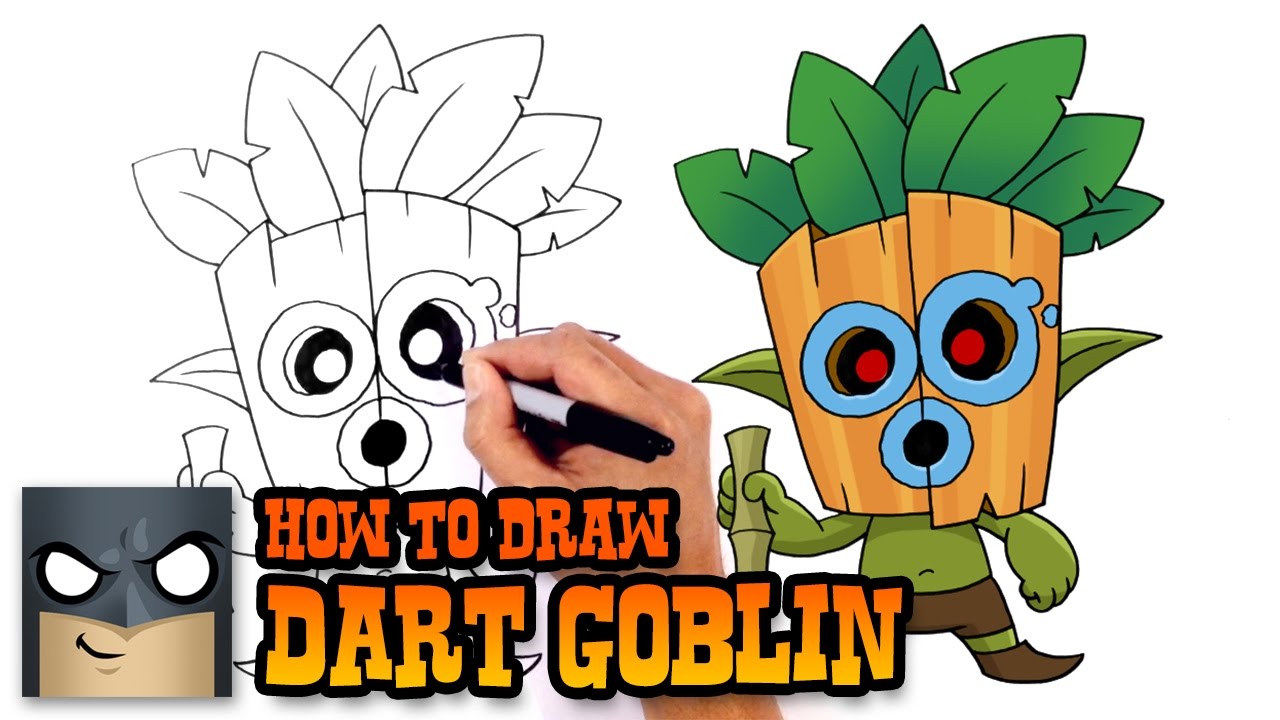 1280x720 how to draw clash royale dart goblin - Clash Royale Drawings