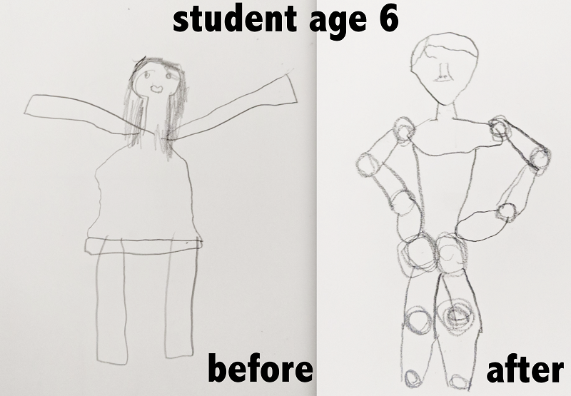 800x555 beginning drawing class redeemer classical school - Class Drawing