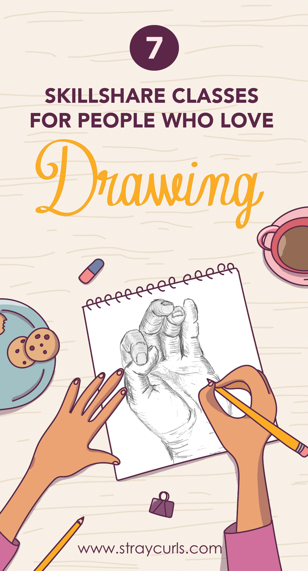 1000x1850 drawing classes on skillshare you must take + free trial - Class Drawing