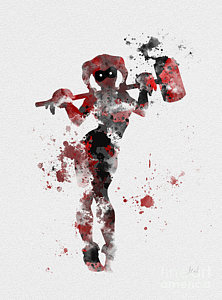 222x300 harley quinn art fine art america - Classic Harley Quinn Drawing