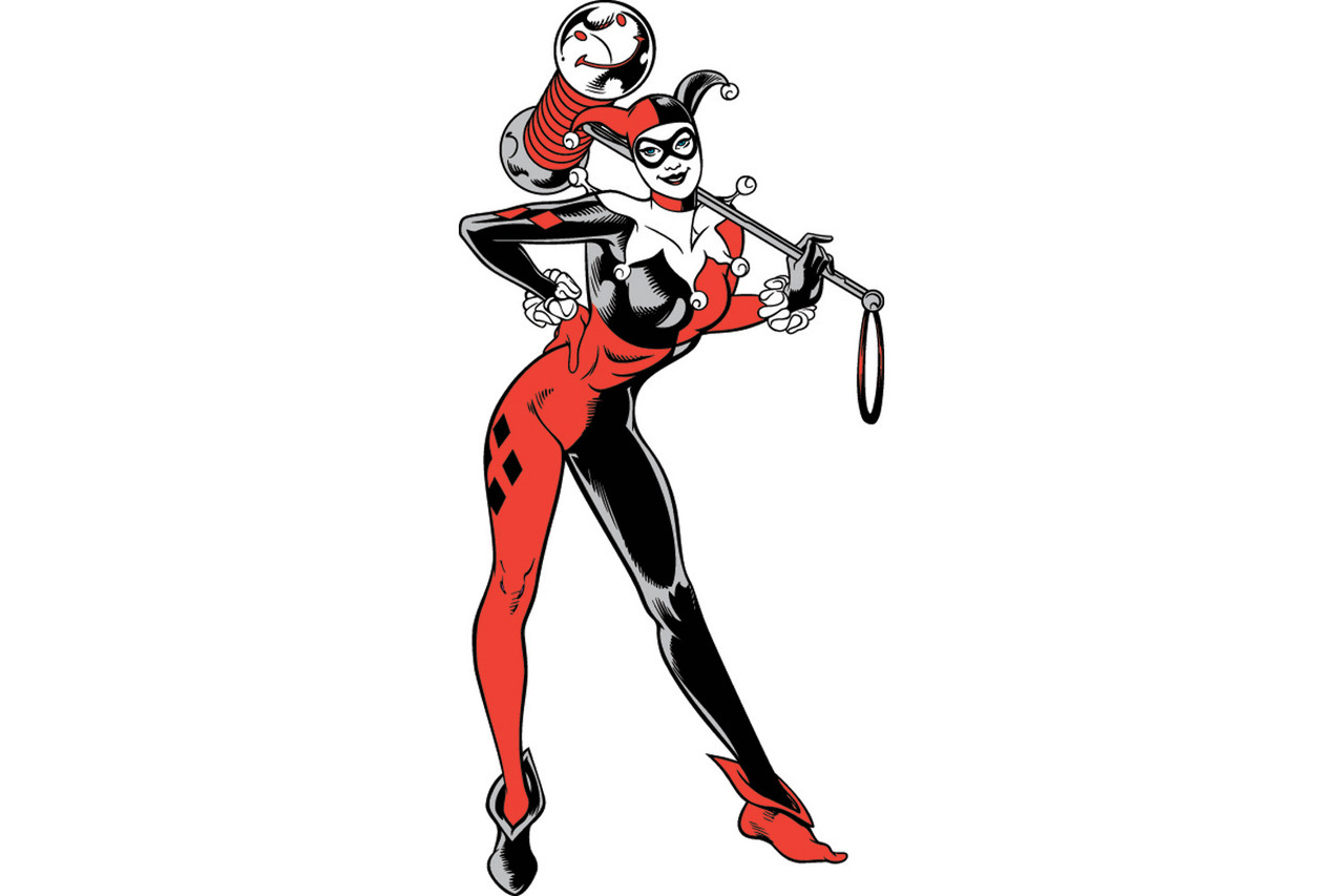 1280x853 the psycho chic of harley quinn - Classic Harley Quinn Drawing.