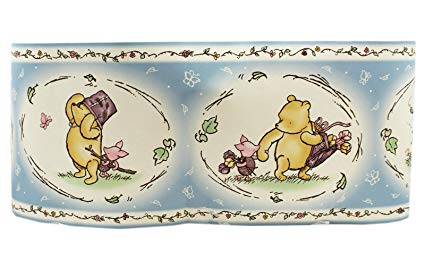 425x262 bedroom border disney baby classic drawing winnie - Classic Winnie The Pooh Drawings