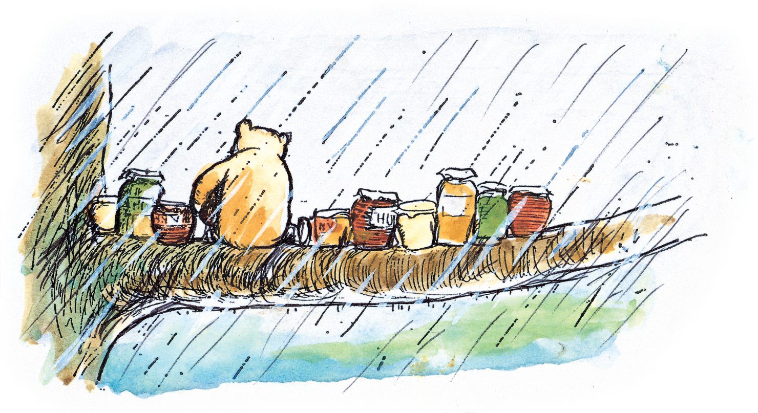 1480x807 Can You Draw Your Favorite Winnie The Pooh Character - Classic Winnie The Pooh Drawings