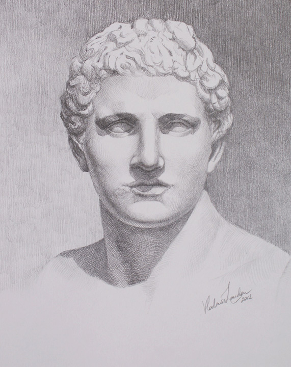 571x720 How To Draw A Portrait Video Lesson Drawing Academy - Classical Drawing