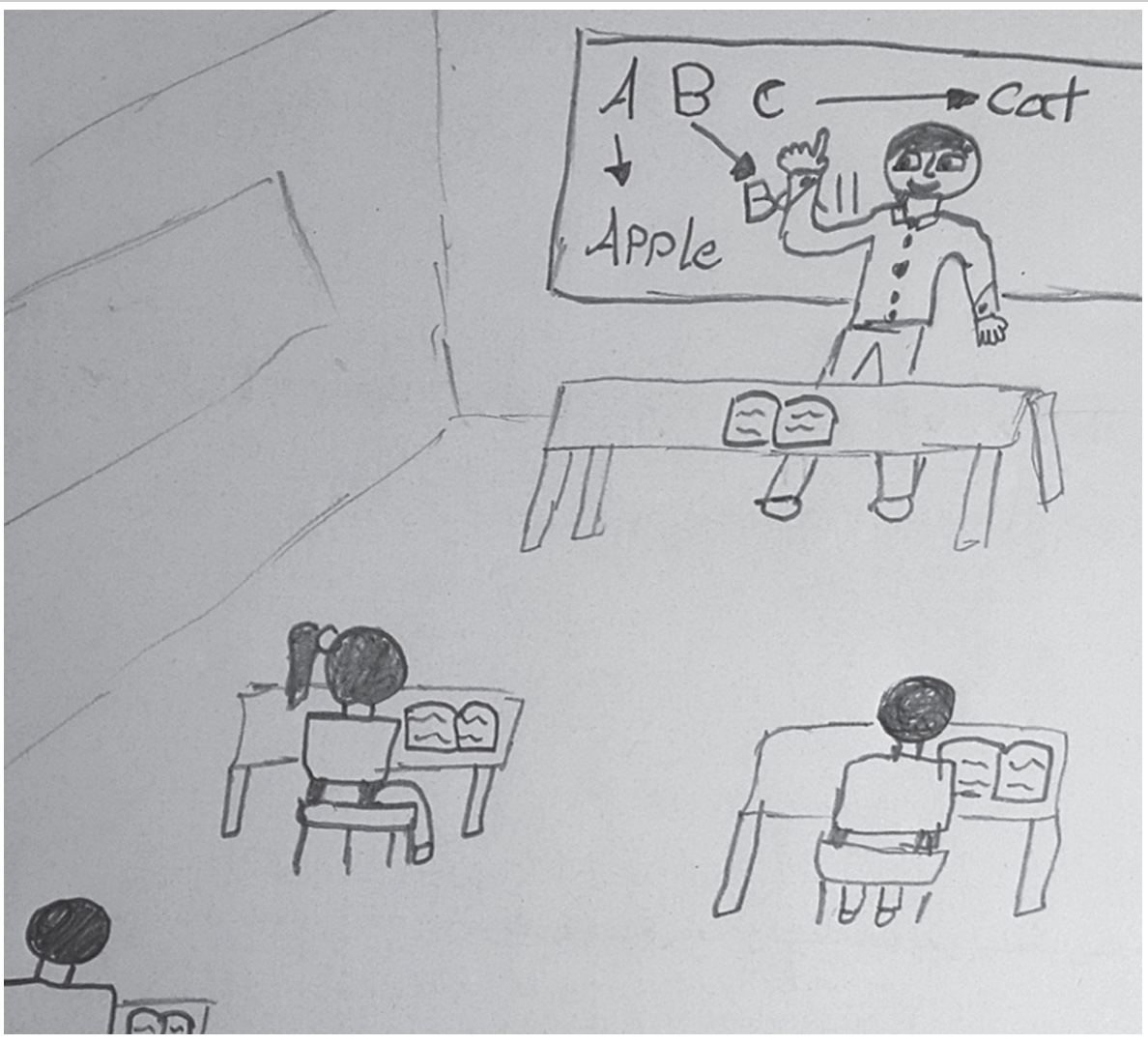 Class Room Pencil Drawing - Jasper Johns 4th Grade Dearbornschools ...