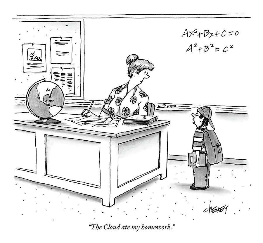 900x831 a young boy speaks to his teacher in a classroom drawing - Classroom Drawing