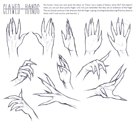 540x480 Drawings References In Drawings, Art - Claw Hand Drawing