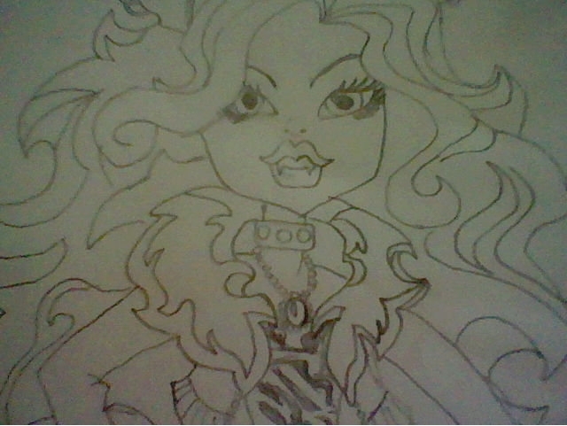 640x481 Monster High Images Drawing Of Clawdeen Wolf Wallpaper - Clawdeen Wolf Drawing