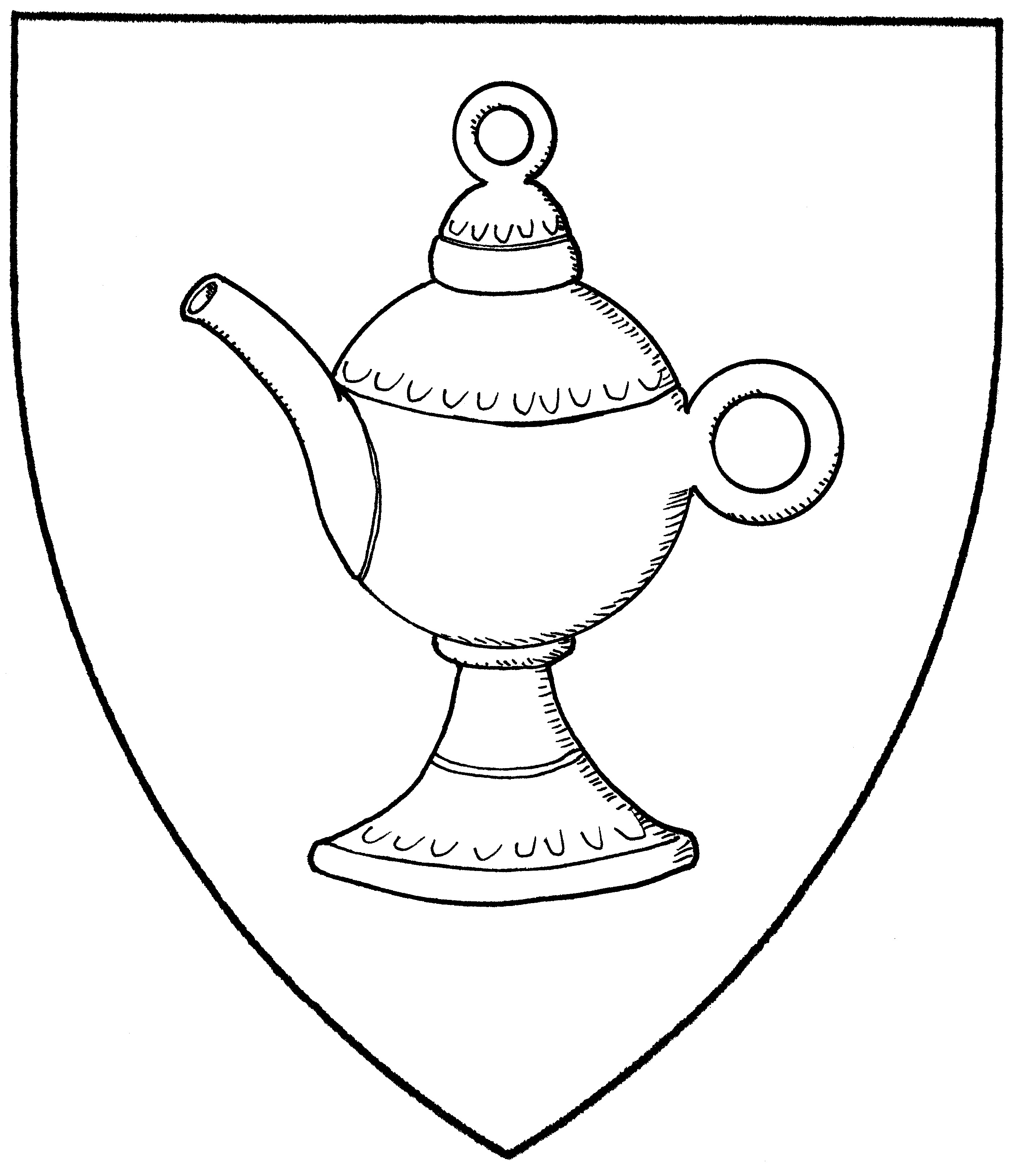 2827x3258 Pot Cauldron Mistholme - Clay Pot Drawing