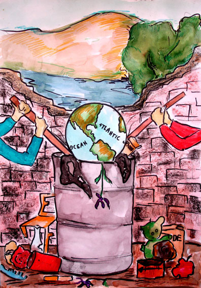 396x567 clean - Clean Environment Drawing