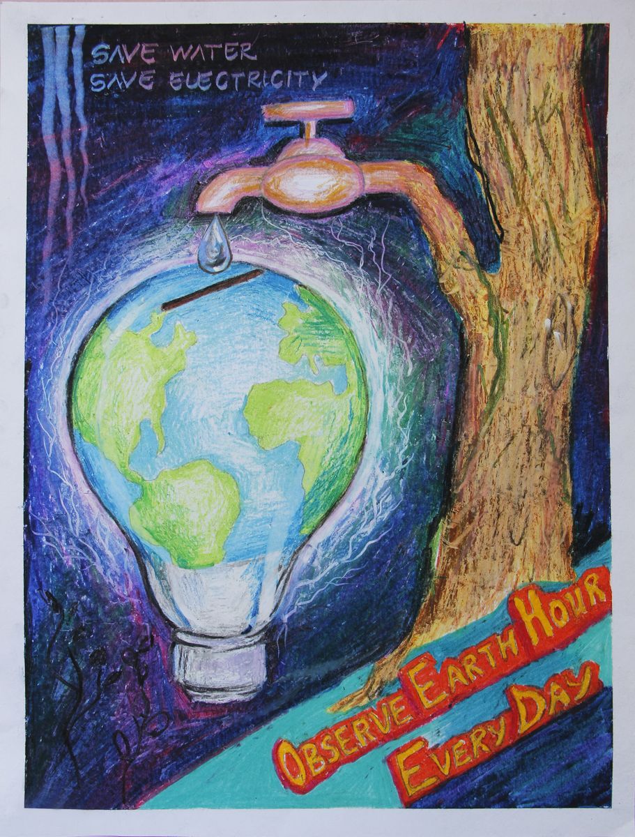 911x1200 best save environment drawings - Clean Environment Drawing