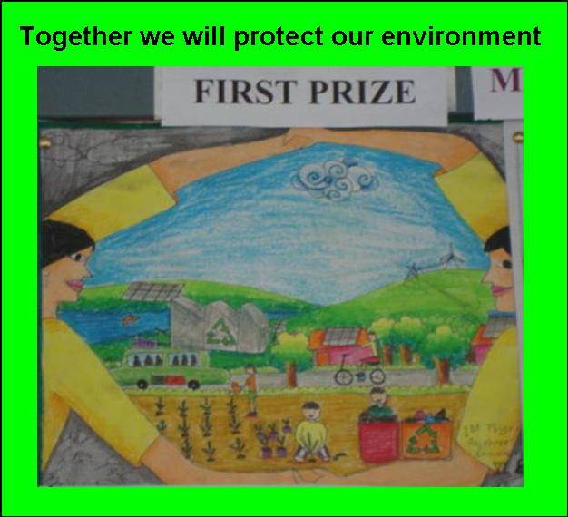 626x570 cleaning environment drawing - Clean Environment Drawing