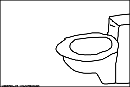 500x335 Public Toilets Vs Newly Potty Trained Kids Huffpost Life - Clean Toilet Drawing