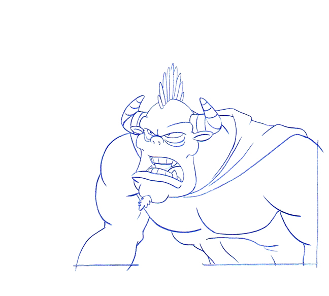 648x583 Lip Sync And Character Animation - Clean Up Drawing