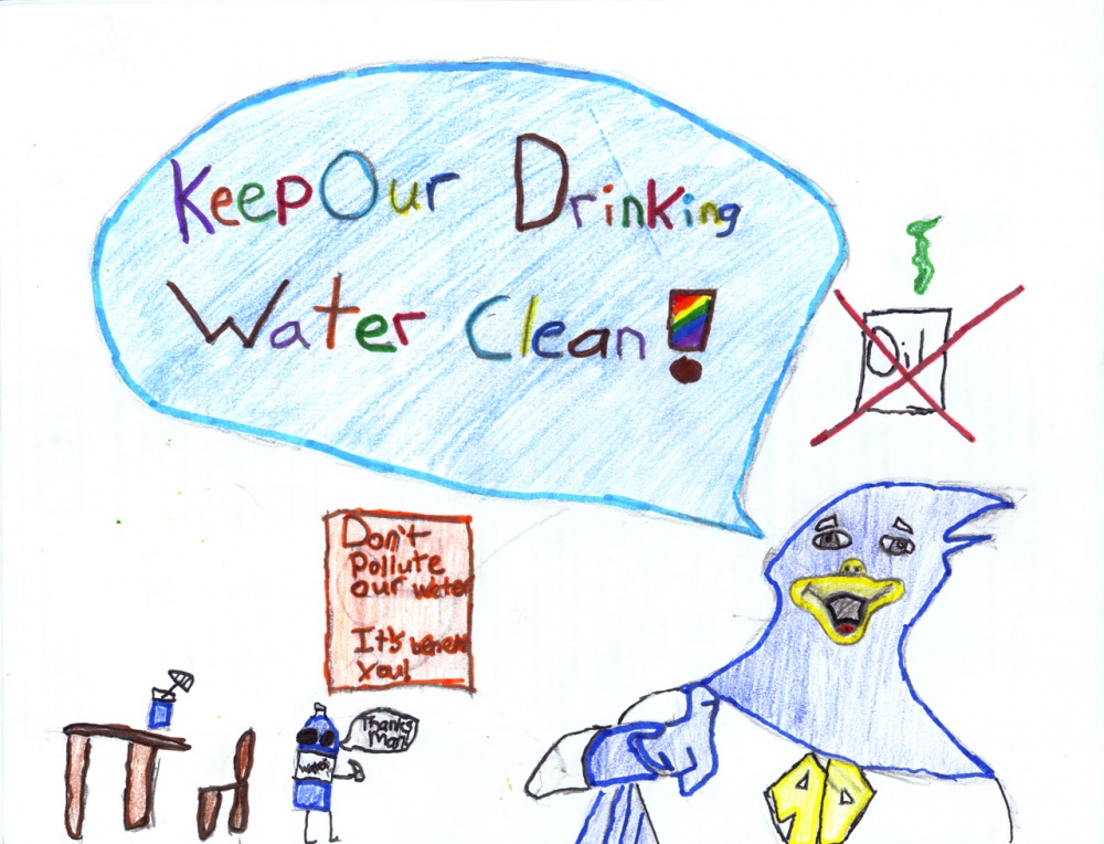 1000x764 clean drinking water poster contest winners spokane aquifer - Clean Water Drawing