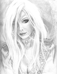 231x300 Cleavage Drawings Fine Art America - Cleavage Drawing