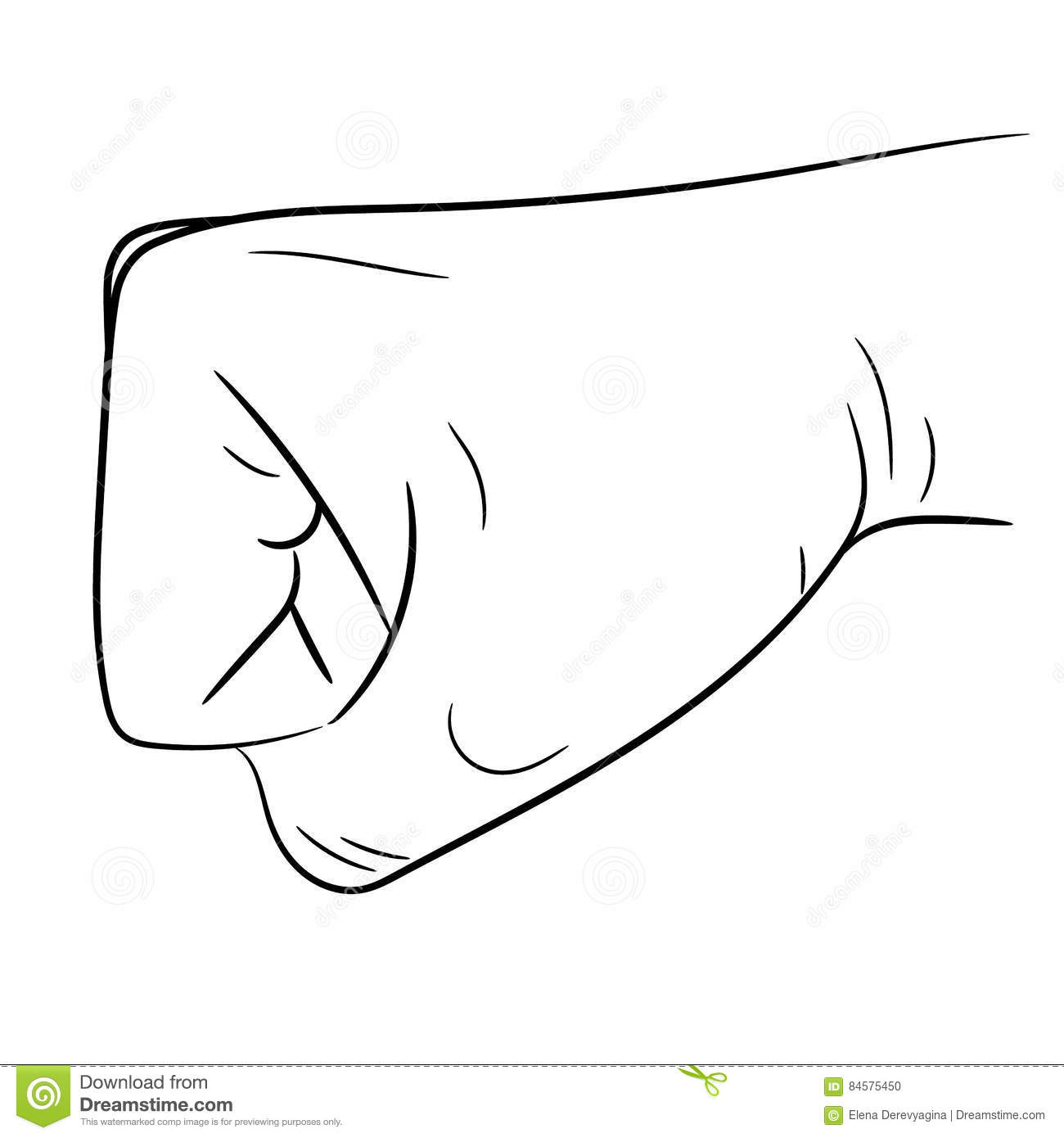 Clenched Fist Drawing at Explore collection of