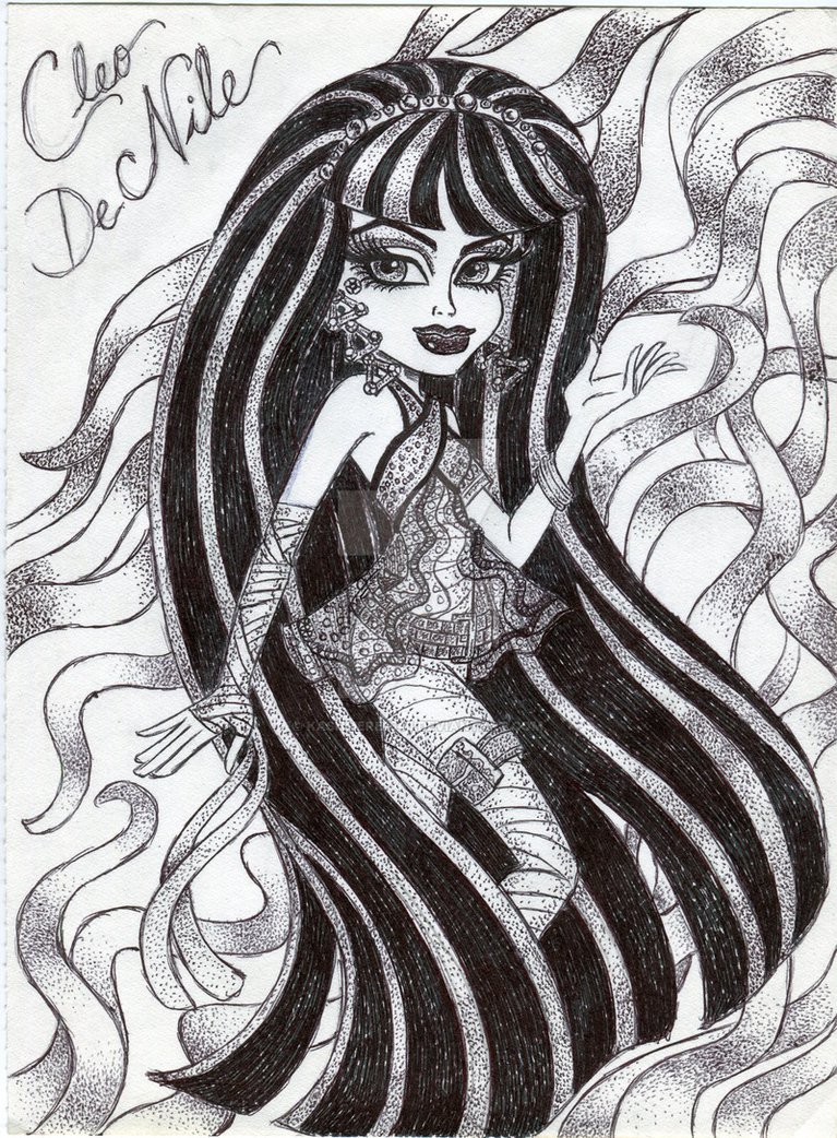 767x1042 iconic cleo de nile - Cleo De Nile Drawing