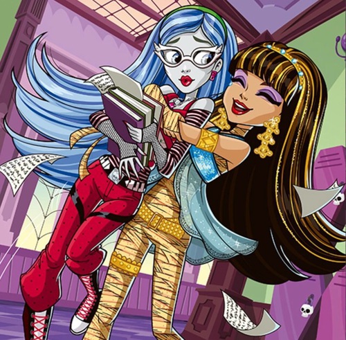 500x491 monster high uploaded - Cleo De Nile Drawing