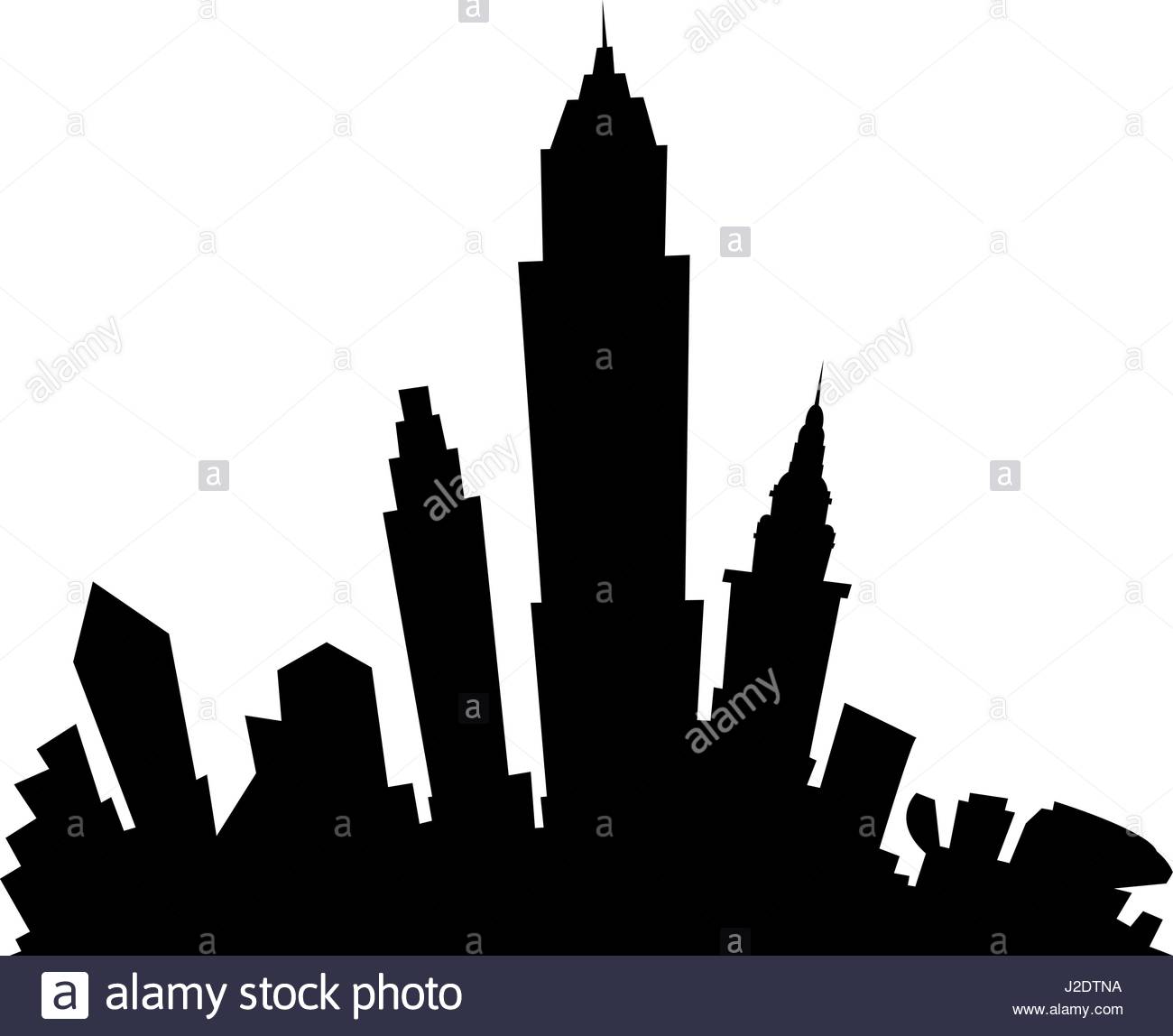 1300x1148 collection of 'cleveland skyline silhouette vector' download more - Cleveland Skyline Drawing