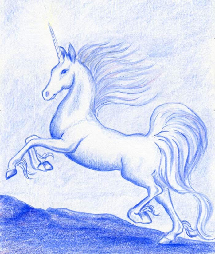 700x826 Want To Draw A Unicorn - Click Drawing
