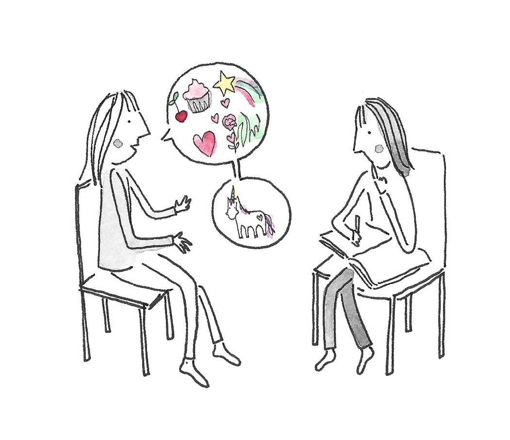 1051x908 Creating Custom Art For Clients - Client Drawing