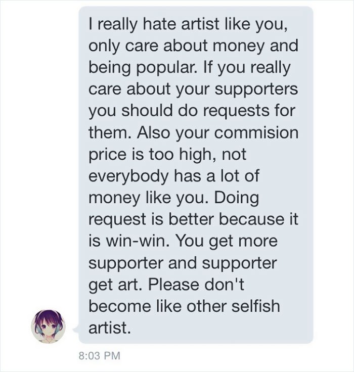 700x736 for exposure on twitter you are bad artistspeople good artists - Client Drawing